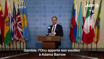 Gambie: l'Onu apporte son soutien à Adama Barrow