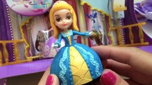 Disney Princess Sofia The First Dolls Dancing Sisters Set Hermanas Bailarinas Magnet Dolls Toys