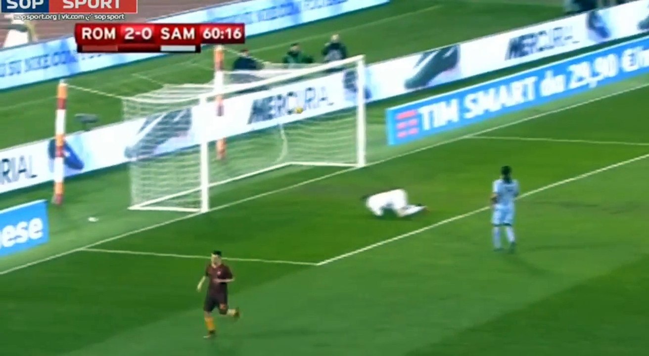 ROMA VS SAMPDORIA [HD 3-0 GOAL El Shaarawy 19_01_2017 ]
