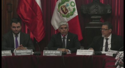 Congresistas de Perú y Chile hablan sobre integración energética en Lima_