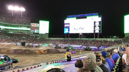 Grave Digger Backflip Accident
