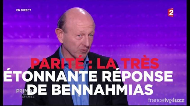 Parité hommes/femmes : la très étonnante réponse de Bennahmias