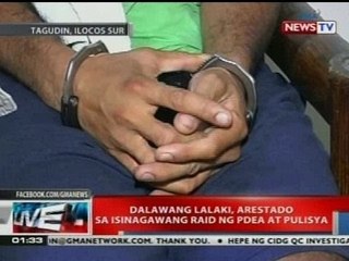 NTVL: Dalawang lalaki, arestado sa isinasagawang raid ng PDEA at pulisya