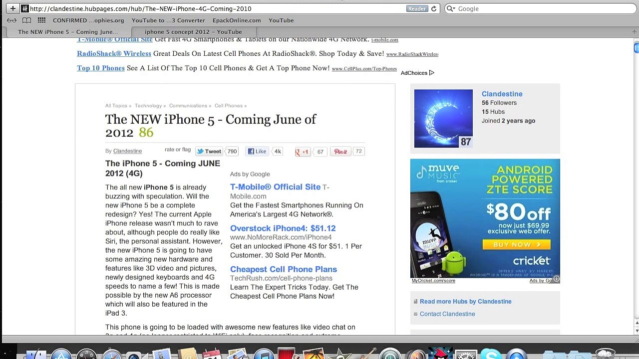 New iPhone 5 Concept April 2012 Features HD