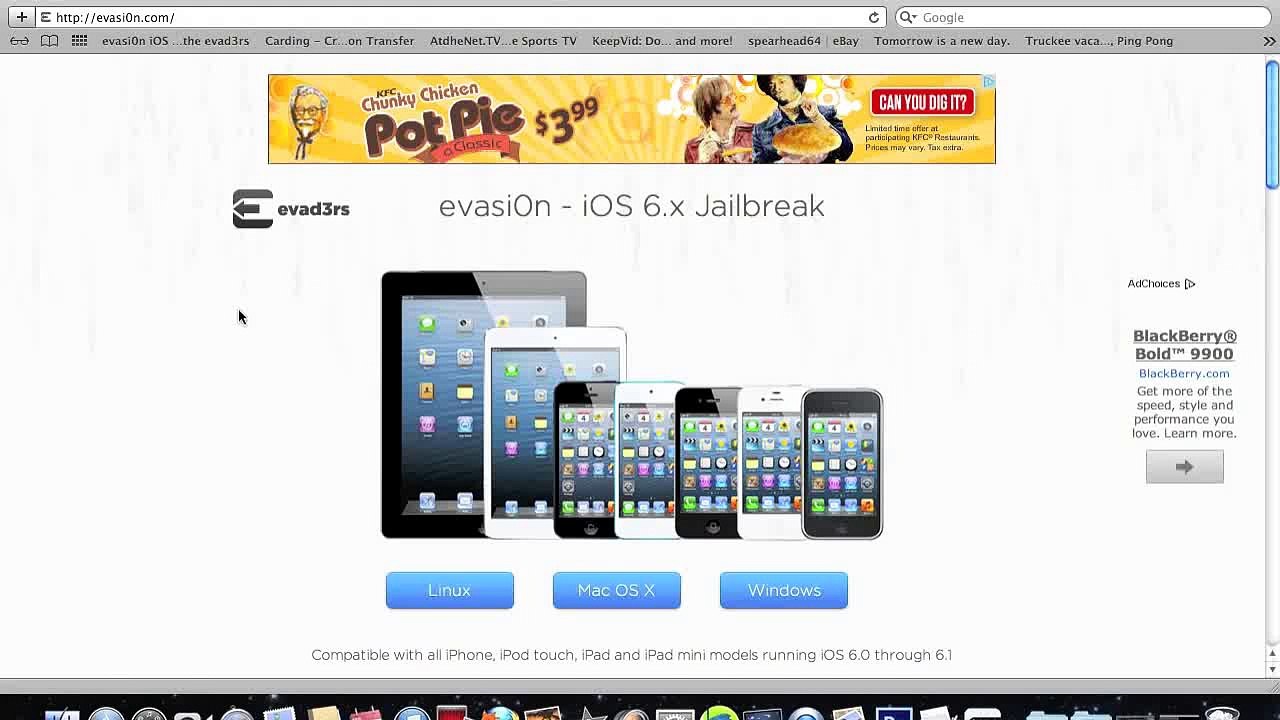 NEW Jailbreak iOS 6.1 Untethered iPhone 5, 4S, 4, 3GS, iPod Touch 5, 4, iPad Mini, & iPad 4, 3, 2