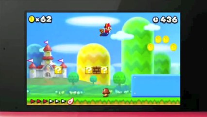 New Official Super Mario Bros. 2 3DS Announcement Trailer Wii Gameplay August 2012 Release Date