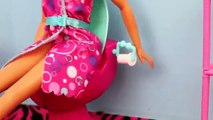 Barbie Frozen Elsa Mike Merman Spiderman Out of Toilet Paper Doll Parody DisneyCarToys