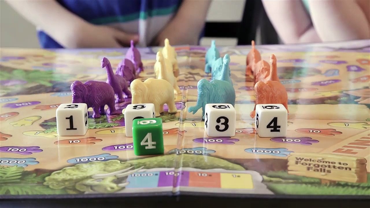Fun Games with Dino Math Tracks