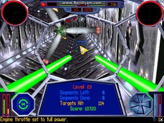 TIE Advanced Obstacle Course Simulation (Star Wars: TIE Fighter)