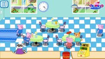 Hippo Peppa Cafe Shop Part 1 | Peppa Kids Mini Games | Peppa Android Games