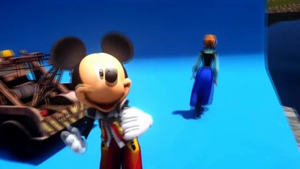 Spiderman Kids Songs ♪ Pat a cake ♪ Princess Mickey Mouse meets Frozen Anna
