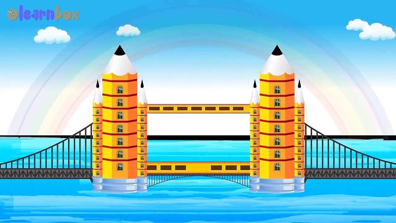 London Bridge is Falling Down Nursery Rhyme | Alphabets Song | Children Rhyme Songs
