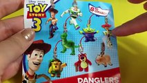 Toy Story 3 GACHA TOMY Capsules Disney Pixar Swinging Figurines Danglers Surprises MsDisneyReviews