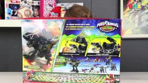 DINO SUPER CHARGE TOY REVIEW: Deluxe Black T-rex Zord unboxing!
