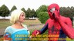 Joker Spiderman Arrests SPIDERMAN?! Pink Spidergirl FROZEN ELSA & Poo TOILET ATTACK! Superhero Video