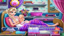 Frozen Elsa Birth Caring: Disney princess Frozen - Best Baby Games For Girls