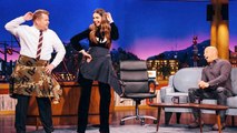 Deepika Padukone Makes James Corden Do 'Lungi Dance' on Late Late Show