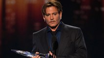 Johnny Depp Gets Emotional During Acceptance Speech at People's Choice Awards