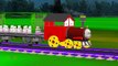 Johny Johny Yes Papa Nursery Rhyme | Train Cartoon | 3D Animation Rhymes | Songs for Children