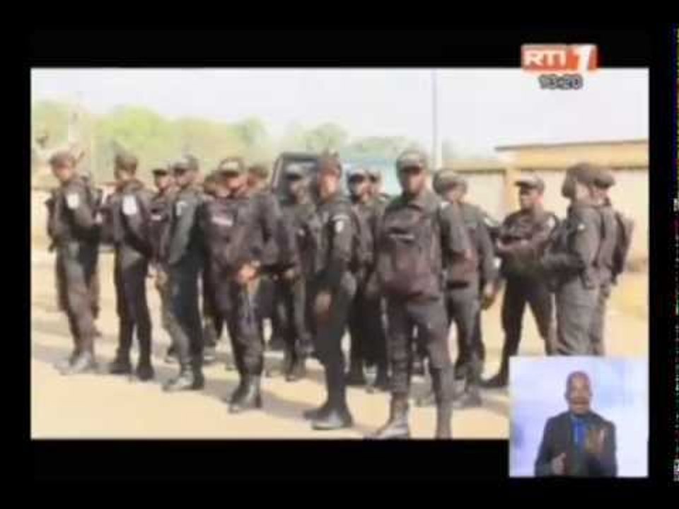 RTI-Sécurité  :cérémonie d' installation du CCDO à Yamoussoukro