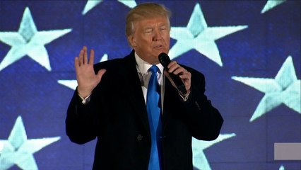 Trump promete unificar a EEUU en la víspera de su investidura