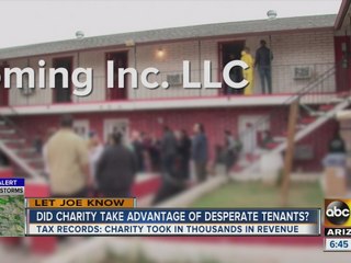 Let Joe Know: Did a charity take advantage of renters?