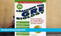 PDF [Download]  Princeton Review: Cracking the GRE Biology, 2nd Edition Princeton Review  For Free