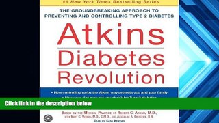 Audiobook  Atkins Diabetes Revolution CD Robert C. Atkins Pre Order