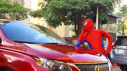 Santa s Ride Spiders Hug Baby Family Elsa Funny Superheroes #10 - YouTube