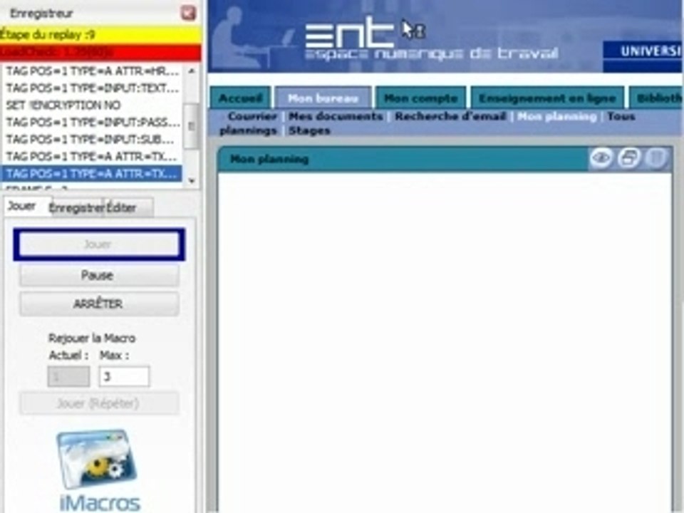 iMacros pour Firefox