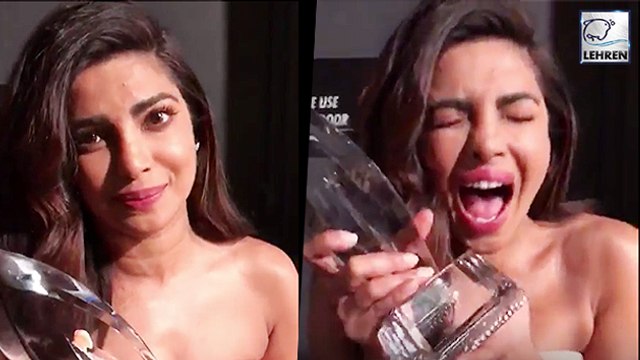 Priyanka Chopra Thanks Fans | People's Choice Awards 2017 | LehrenTV