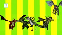 Dragon Animal Finger Family - Finger Family Song - 3D Animation Nursery Rhymes & Songs for Children