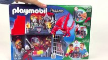 Playmobil Dragons 5420 Knights Unboxing Video Dragones Draken Ridders Toy Video Playmobil Драконы