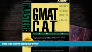 Read Book Master the GMAT CAT, 2002/e w/CD-ROM (Peterson s Master the GMAT (w/CD)) Arco  For Online