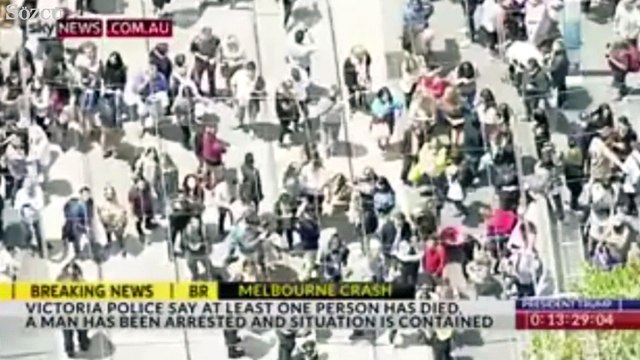 Avustralya’da dehşet! Otomobili yayaların üzerine sürdü