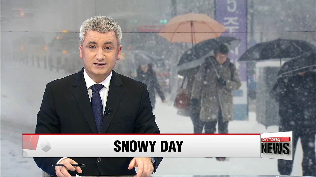Heavy snow advisories issued across most of Korea