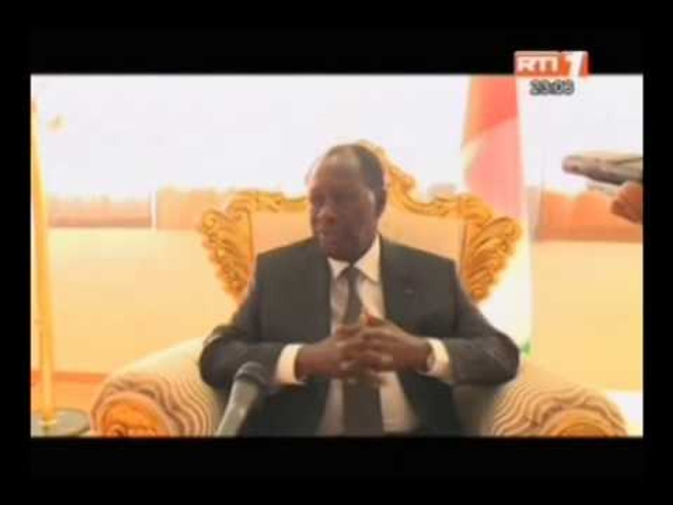 Arrivée du chef de l'Etat, Alassane Ouattara à Addis Abeba