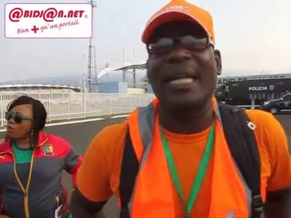 CAN 2015: Ambiance entre supporters camerounais et ivoiriens avant le match