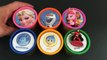 Disney Frozen Inside Out Play Doh Cans Surprise Toys Hello Kitty My Little Pony Minions Robin