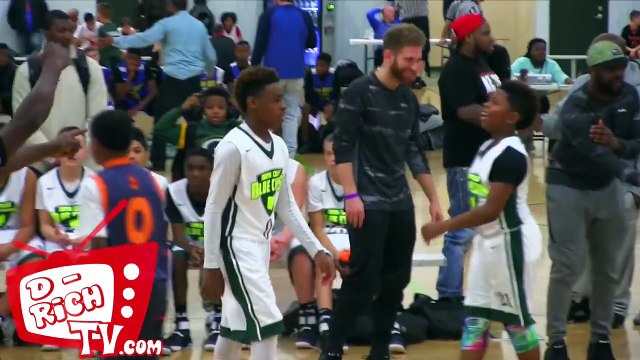 LeBron James Jr. Shows Crazy VISION and HANDLES! - North Coast Blue Chips #NCBC