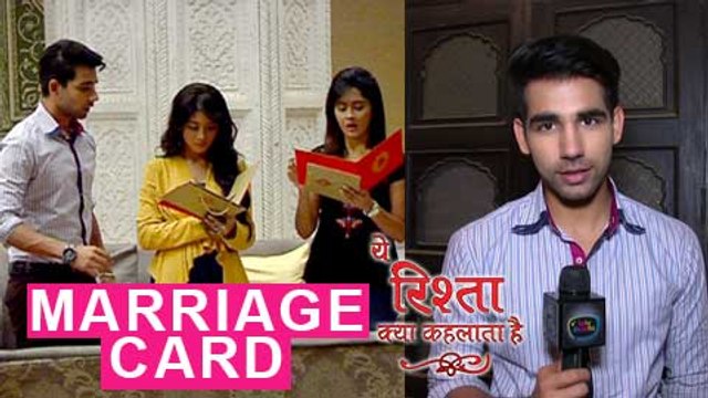 Naira - Kartik MARRIAGE INVITATION Card Yeh Rishta Kya Kehlata Hai