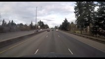Motorcyclist Plows Into A Car