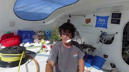 La réaction de jean le cam à la victoire d'Armel le cleac'h