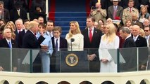 Donald Trump sworn in as 45th president of United States