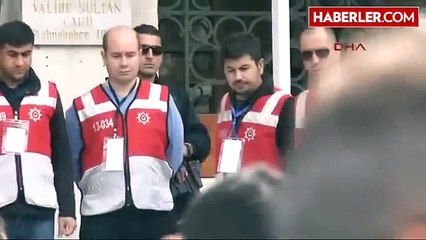 Erdoğan'ın Korumaları Harekete Geçiren Kamera