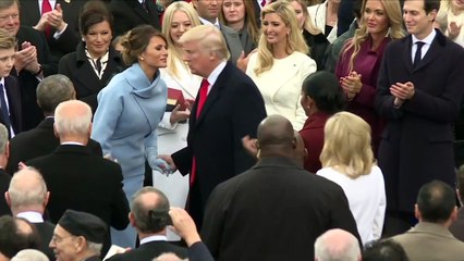 Donald Trump officially sworn in as president