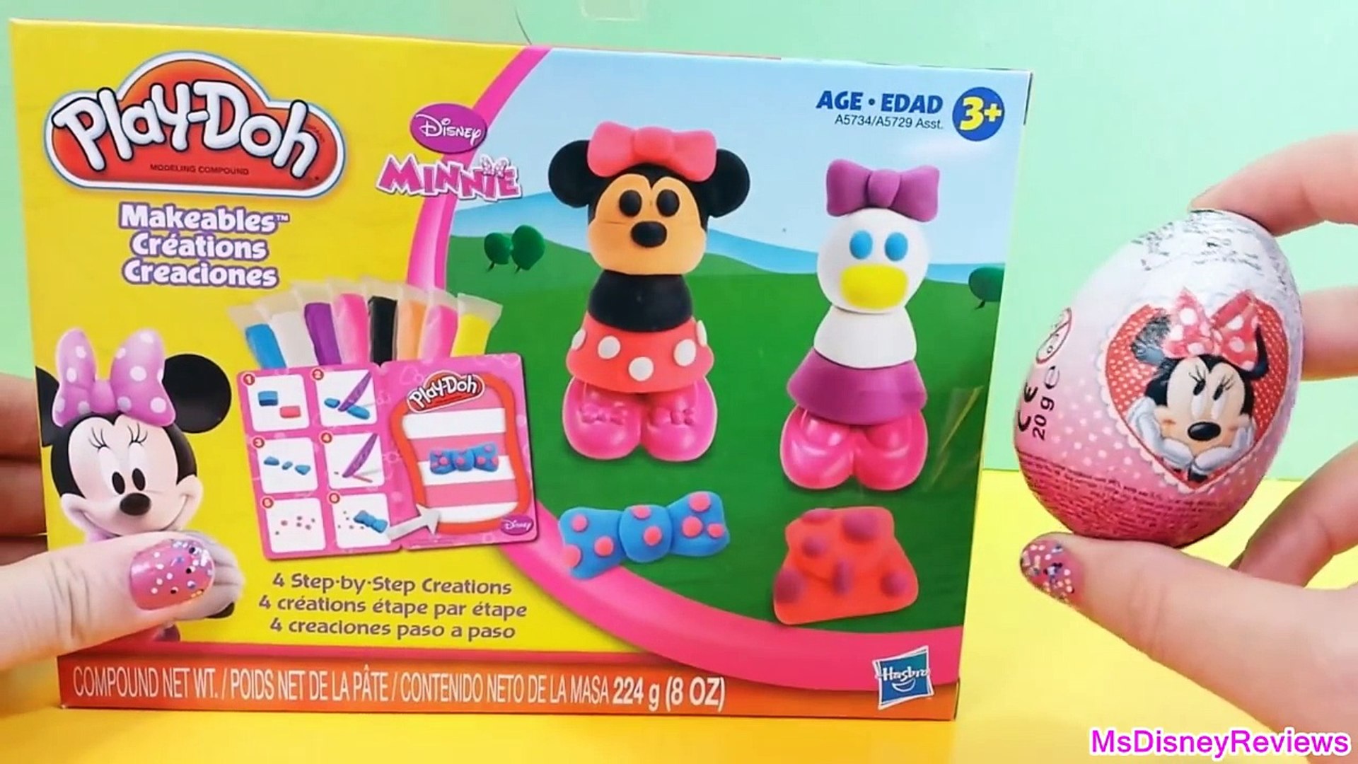 minnie mouse play doh
