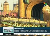 Llaman británicos a Trump a construir puentes y no muros