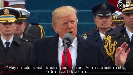 Las frases destacadas del discurso de Trump