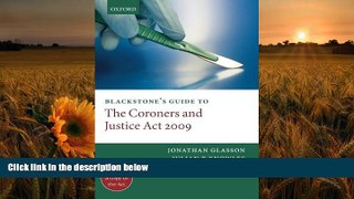 READ book Blackstone s Guide to the Coroners and Justice Act 2009 (Blackstone s Guides) Jonathan